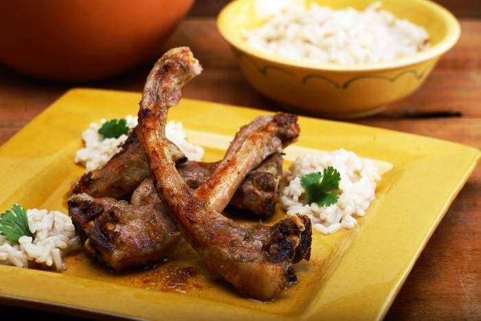 Recipe by African style lamb chops