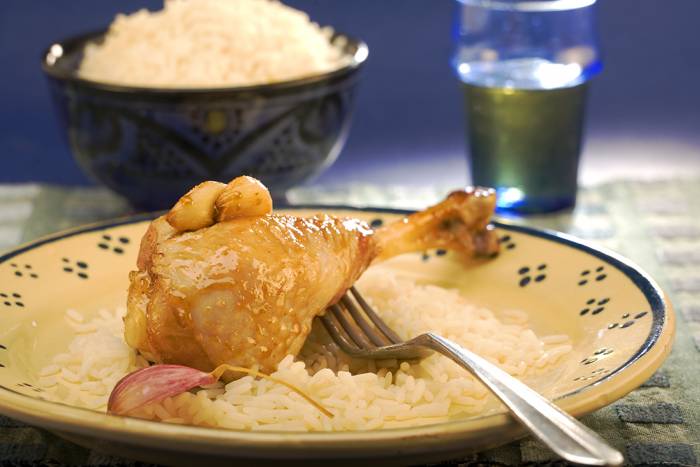 Recipe by Turkey with garlic and ginger